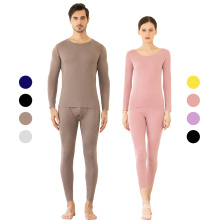 Hot sale mens seamless winter warm adult thermal underwear set base layer thick cotton long john set thermal underwear